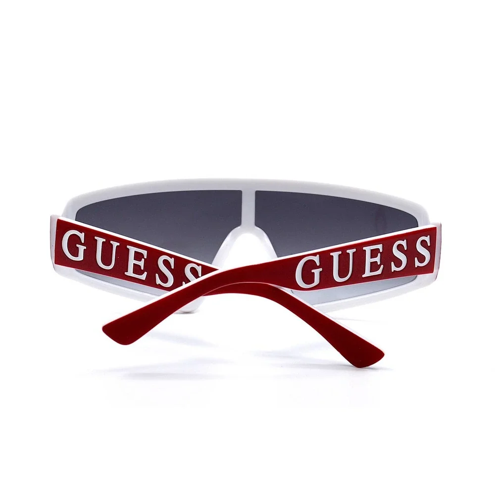 NEW GUESS GU7695-S/S 66B RED GREY LENS AUTHENTIC SUNGLASSES - Picture 7 of 11
